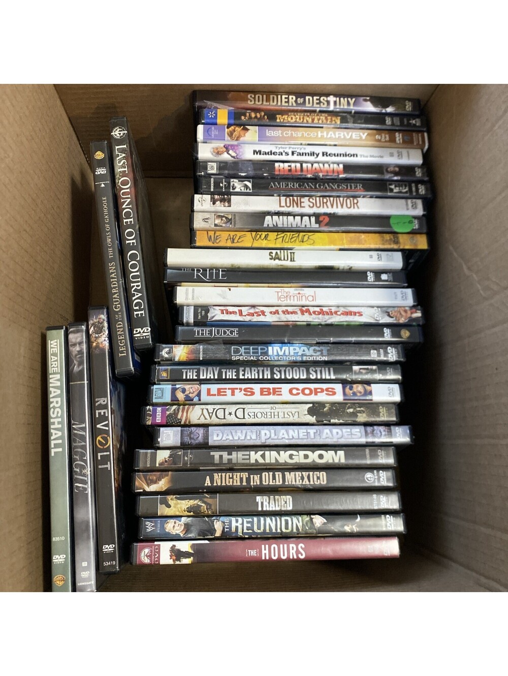 Lot of 29 DVD Lot - Assorted Mixed Movies - Bulk Wholesale - Different Genres
